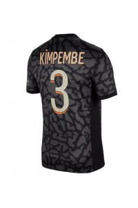 Paris Saint-Germain Presnel Kimpembe #3 Jalkapallovaatteet Kolmaspaita 2023-24 Lyhythihainen
